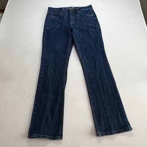 Rock & Roll Denim Cowgirl Jeans 31x32 High Rise Modest Boot Style# 6008